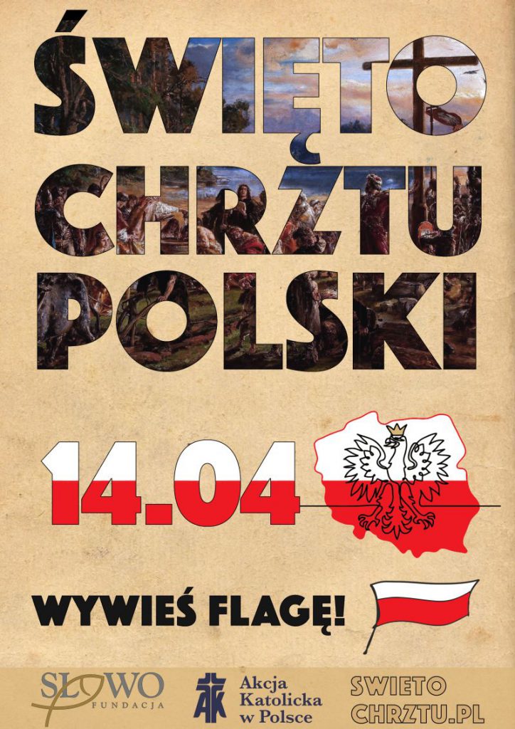Święto Chrztu Polski plakat